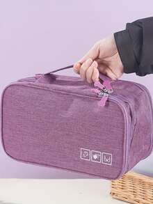 Lightweight Portable Travel Organizer Bag - Secure Zipper Pouch, Convenient For Storing And Efficiently Organizing Various Items (Random Color Depth) - Multicolor - View 11