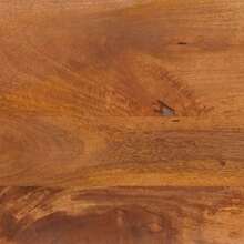 vidaXL Comodino marrone 50 x 33 x 60 cm in legno massello di mango - Giallo - Visualizzare 10