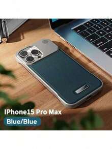 Aromatherapy Magnetic Case For Ihone 17 Pro Max/16 Pro Max/15 Pro Max | Frameless, Drop-Proof, Slim Bare-Metal FeelPremium Leather Aromatherapy Case For Ihone 17 Pro Max/16 Pro Max/15 Pro Max | Magnetic Charging, Heat DissipationAromatherapy Frameless Magnetic Case Compatible With IPhone 17 Pro Max | Drop-Proof, Slim Business Style - Navy Blue - View 14