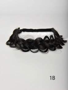 Synthetic Premium Adjustable Handmade Braided Elastic Band Hair Fashion Braiding Hair Headband Headwear For Women - Multicolor - View 15