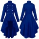 230830 Zippered Trench Coat (Blue)