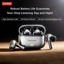 Lenovo EA269 Äkta trådlösa Bluetooth-hörlurar: Dubbel brusreduceringsteknik, utmärkt ljudkvalitet, kraftfulla stereoljudeffekter, låg latens i e-sportklass, bekväm passform, lämplig för flera scenarier. - Multifärgad - Visa 2