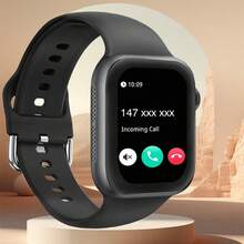 Unisex Smart Watch With Notification, Music Playback And Call Answering Functions - Black - View 11