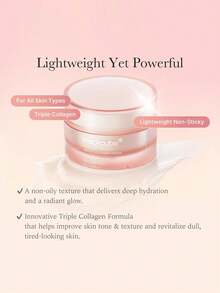 Medicube Triple Collagen Cream 4.0 50ml，輕盈快吸收質地，平滑保濕妝感，細緻乳霜配方，適合日常使用，K-Beauty 韓系彩妝，Olive Young，禮品 - 4.0_50ml_LR - 查看 4