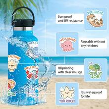 200张动物奖励贴纸 - 可爱，适合教师表扬和鼓励 - 200PCS - 查看 9