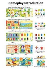 3D汽车贴纸互动玩具，安静互动教育书籍，可重复使用，汽车主题形状贴纸，儿童认知教育3D贴纸，亲子互动贴纸玩具 - 彩色 - 查看 7