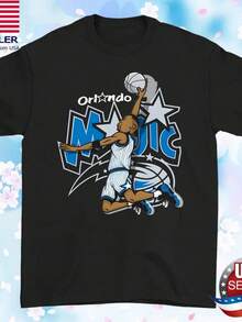 Penny Hardaway Caricature T-Shirt BLACK Unisex Tee All Sizes JJ4525 - 黑色 - 查看 1