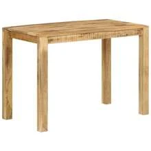 vidaXL Esstisch 110x55x76 Cm Massivholz Mango - Màu vàng - Xem 10
