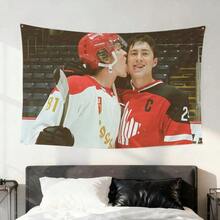 Heated Rivalry Hockey  Ilya Heated Rivalry Humorou Flag Tapestry  Bedroom  Restaurant Bar Wall Decor Party Wall Cloth Tapestry - GT-0106 - 查看 2
