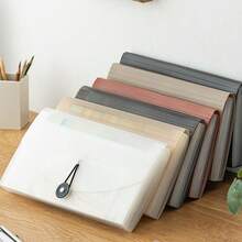 13-Slot Multifunctional PP File Folder With Labels, Simple And Organized - Ticket Organizer - View 4