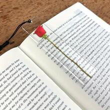 1个透明亚克力书签，饰有大玫瑰图案，搭配黑色流苏，是爱书人士的理想之选，也可作为情人节或生日小礼物。 - B - 查看 3