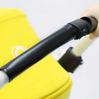 6.69in*4.13in Bugaboo Bee Stroller Handle Grip Cover, PU Leather Protective Sleeve Replacement Accessory
