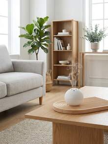 1pc Spherical Resin Incense Burner, Modern Wabi-Sabi Style Incense Holder, Suitable For Home Decor, Decorative Display, Minimalist Living Room, Study, Tea Room, Cafe, Homestay, Office, Yoga Studio And Party, Chinese Living Room Tea Table, Modern Living Room Shelving - Multicolor - View 9