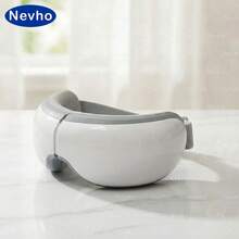 电动眼部按摩器，智能蓝牙眼部按摩器，4种按摩模式，每日按摩，打造迷人双眸，2026年爱自己的一种方式 - 白色 - 查看 9