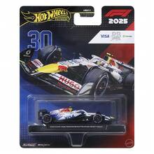 Hot Wheels 风火轮F1方程式赛车，迈凯伦、红牛、梅赛德斯、哈斯、阿尔卑斯合金压铸仿真赛车模型，合金跑车玩具，汽车文化收藏品，男孩礼物 - 彩色 - 查看 3