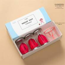 Fangze Gourd Makeup Sponge, Water-Friendly Non-Latex Foam Dry & Wet Powder Puff Makeup Tool - Multicolor - View 4