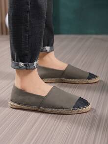 Zapatos de pescador tejidos transpirables, que absorben el sudor y antideslizantes para hombres y mujeres - Gris - Ver 4