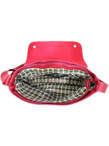 Messenger Bag/Crossbody Bag With Executive Style For Men And Women, Fits A Laptop - Màu Tím - Xem 5
