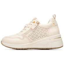 Refresh Women Casual Athletic Shoes - Beige - View 1