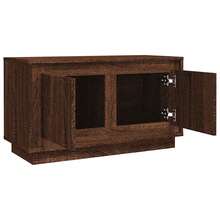 vidaXL TV Cabinet Brown Oak Look 80x35x45 Cm Wood-Based Material - 黃色 - 查看 7