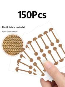 150片多功能鼻翼扩张器、鼻翼贴、鼻部缩小辅助贴片，日常使用，睡眠呼吸辅助贴，专为呼吸而设计，为鼻腔提供温和支撑，不刺激，适合家庭使用，便携包装。 - 彩色 - 查看 11
