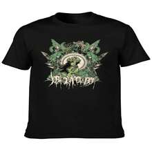 VTG Job For A Cowboy Band Artwork T Shirt Short Sleeve All Sizes - Black - View 2
