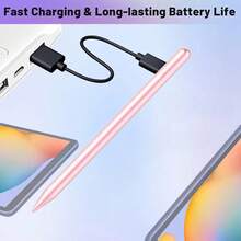 适用于三星 Galaxy Tab A9、S9 FE+、A7、A8、S6、P610、X202、S7 平板电脑及其他安卓设备的电容式触控笔 - 彩色 - 查看 7