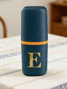 Portable Travel Toothbrush Case With Rinse Cup, Toothpaste And Toothbrush Storage Box, Large Capacity Travel Toiletry Kit, Christmas Gift, Valentine's Day Gift, Latest Holiday Gift, Suitable For Business Trip, Travel, Back To School, Home, Bedroom, Bathroom, Birthday Gift For Family, Friends, Classmates - Multicolor - View 5