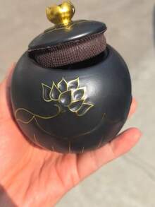 Ceramic Small Cremation Urn, Crackle Glaze Urn For Human Or Pet Ashes, Adult Unisex - Multicolor - View 11