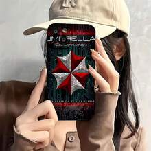 Logotipo de Umbrella Corporation con circuitos digitales y eslogan. Esta elegante funda para teléfono es compatible con Samsung, Apple, OPPO, , etc. Fabricada en TPU flexible, resistente a golpes y arañazos, ofrece una excelente protección contra caídas y un agarre cómodo. Es un regalo ideal para familiares, amigos y seres queridos, y una opción perfecta para festivales, San Valentín, artículos de , fundas para iPhone y fundas negras para teléfono. - Negro - Ver 3