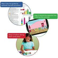 Hand2mind MathLink Cubes Numberblocks 1-10 Activity Set, 30 Preschool Learning Activities, Counting Blocks, Linking Cubes, Educational Toys For Kids, Number Games, Math Manipulatives Kindergarten(Default) - Multicolor - View 5