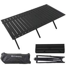 Outdoor Table - Black - View 7