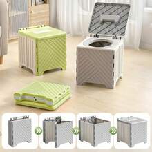 KIONO 3 en  Orinal de aje Portatil para Niños Portatil Orinal de Emerncia Niños y Niñas para ajes ene con 5 Bs de Limpieza Portatil Orinal de Emerncia para ajes Camping Inter y Exter Verde - verde - Ver 5