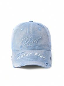 1顶女士可调节高档棒球帽，豹纹印花后扣帽，时尚百搭，男女通用 - 棒球帽 - 查看 19