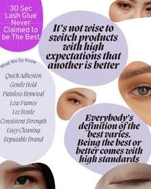 30 Sec Strip Eyelash Bond Black Or Clear Strong All Day Hold For Eyelash Extension Rubbery Texture Rubbery Texture (Clear 1 Fl Oz\/30 Ml) - MàuB - Xem 4