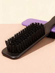 5/1pc Luxury Nylon Brush & Comb Set | All Elegant Hairstyles - Parting/Sectioning/Updo/Braiding/Back Brushing/Detangling/Smoothing | Odorless Gentle Easy To Clean - Multicolor - View 4