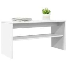vidaXL TV-Schrank Weiß 80 x 30 x 40 cm Holzwerkstoff - Bianco - Visualizzare 3