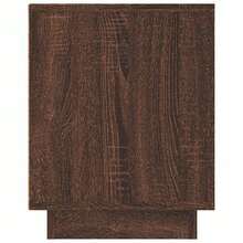 vidaXL TV Cabinet Brown Oak Look 80x35x45 Cm Wood-Based Material - 黃色 - 查看 8
