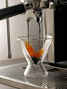 1个双层玻璃杯，隔热三角形饮料杯，家用拿铁/美式咖啡杯 - 無色 - 查看 10