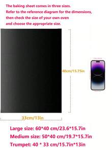 Oven Liners, Easy To Clean Protective Mats For Oven/Gas Stove Bottom, Non-Stick Heat Resistant BBQ Pad, Suitable For Home And Outdoor Camping Grilling - Black - View 3