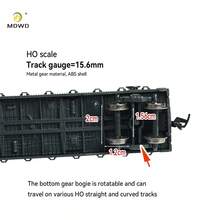 1/87 HO比例金属火车模型，51英尺双层集装箱运输车，编号98240，车门可打开。 - 98240 - 查看 4