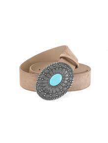 1/2/3件装半椭圆形扣环百搭时尚PU皮革女士腰带 - 腰帶 - 查看 6