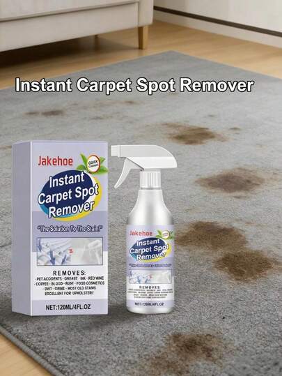 Carpet Stain Remover - Specialized Carpet Cleaner, Easily Removes Stains, Long-Lasting Fresh Scent