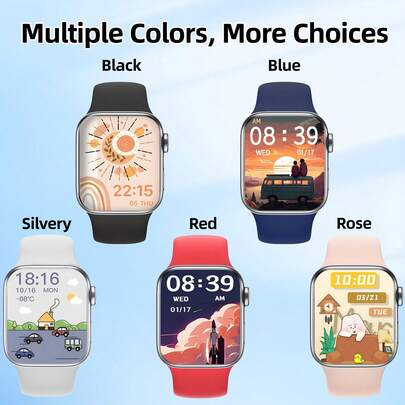 这款全新智能手表配备1.86英寸全高清触摸屏，拥有计步器、卡路里计数器、多种运动模式以及消息和来电通知功能。这款多功能智能手表是理想的圣诞礼物。