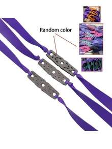 3/7件户外射击弹弓配件橡皮筋，狩猎钓鱼弹弓专用橡皮筋，射击练习和比赛配件 - 紫色 - 查看 8