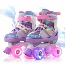 Kids Skates - Rose Red - View 1