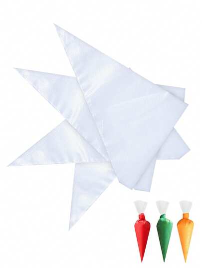 10/50/100/200 كيس حقن قابل للتخلص منه، أكياس تزيين الكيك، أكياس تزيين الكيك مقاومة للانفجار، أكياس حقن كريمة زخرفية شفافة لاستخدام مرة واحدة، أكياس تزيين الكيك، أكياس حقن الكريمة، مناسبة لتزيين الكريمة/الحشوة/الحلوى/الكيك/البسكويت، مناسبة للاستخدام المنزلي DIY، المطعم، حفلة عيد الميلاد، العطلات والمناسبات، أدوات الزخرفة، أدوات الخبز، ملحقات المطبخ