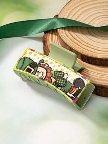 1个PU皮革绿色三叶草圣帕特里克节发夹（女士款） - 彩色 - 查看 3