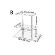 1pc Acrylic Champagne Cocktail Glass Display Rack, Multi-Tier Tabletop Stemware Holder, Suitable For Restaurant, Birthday Party, Holiday Banquet, Anniversary - Transparent - View 9