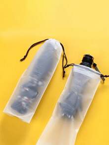 Multifunctional Waterproof Drawstring Bag For Kitchen, Office And Travel - Durable Plastic Storage Bag, Waterproof Folding Storage Bag, Reusable With Drawstring, Can Be Used To Store Stationery, Mouse Pads, Umbrellas, Etc. For Outdoor Carrying, Travel And Home Storage. - Multiple Styles - View 7